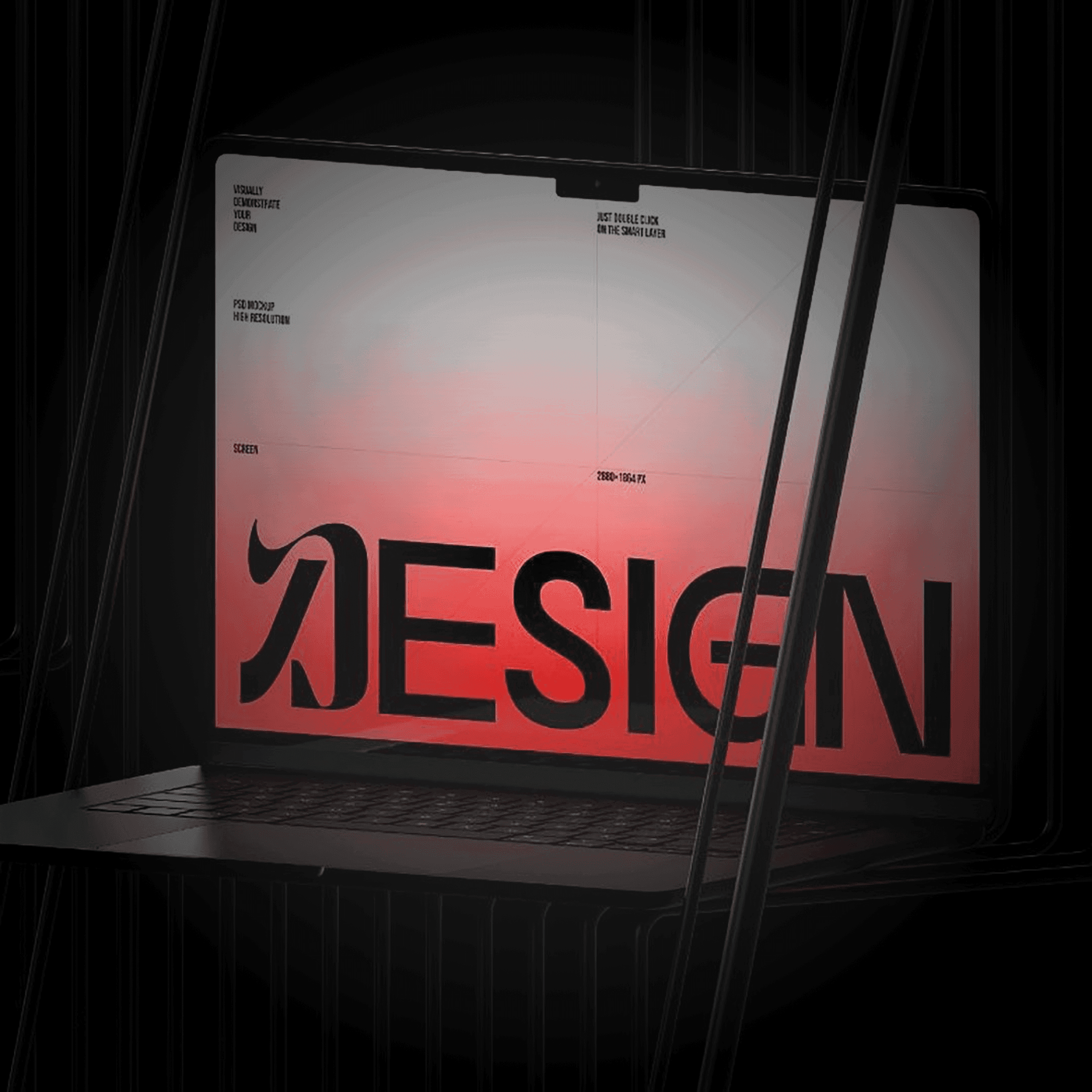 Design Mockup Laptop